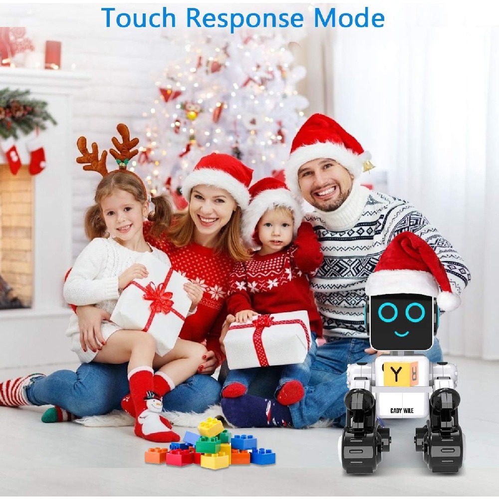 Kids Education In Us - หุ่นยนต์ AI ร้องเพลงและเต้นรำ ของเล่นสำหรับเด็ก หุ่นยนต์ RC
