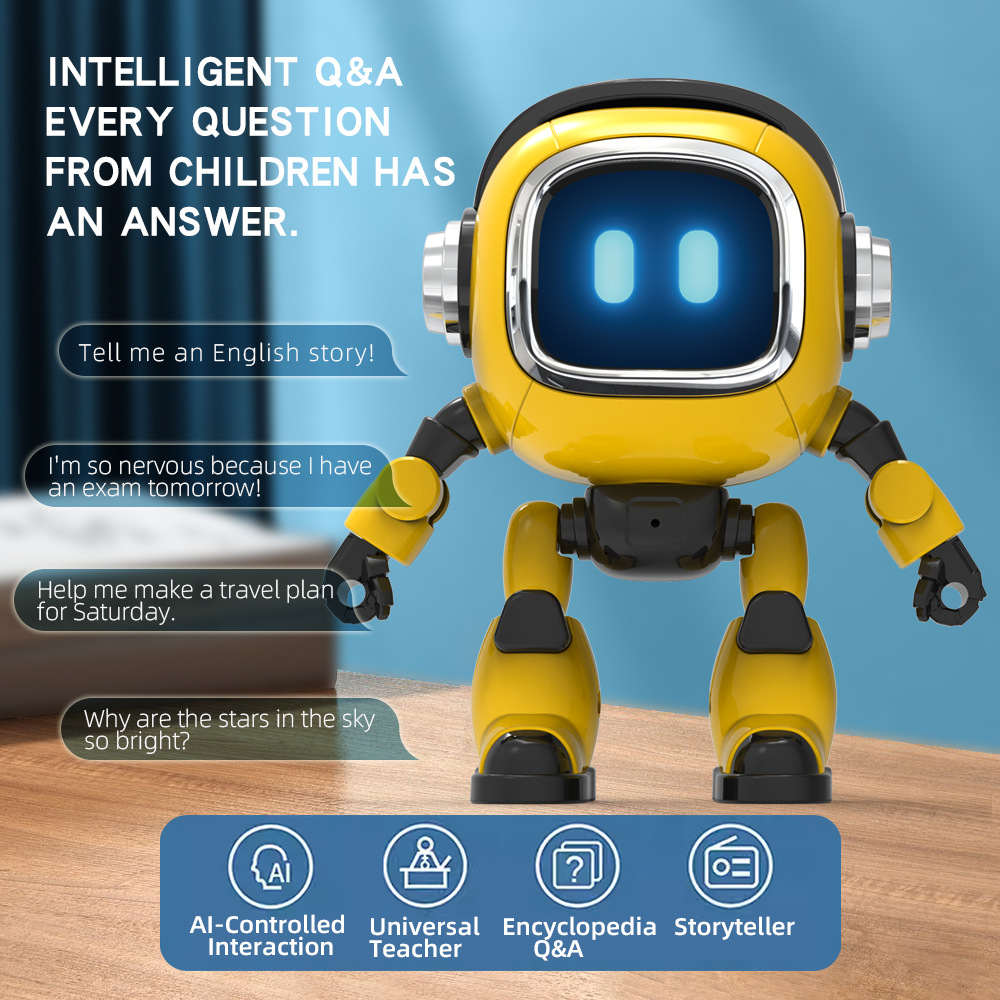 Kids Education In Us - หุ่นยนต์ DeepSeek AI ควบคุมด้วยเสียง พร้อมฟังก์ชันเล่านิทาน สารานุกรม