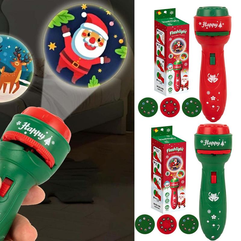 ไฟฉายฉายภาพคริสต์มาสแบบพกพา ขอ - Kids Education Images บทวิจารณ์และราคา