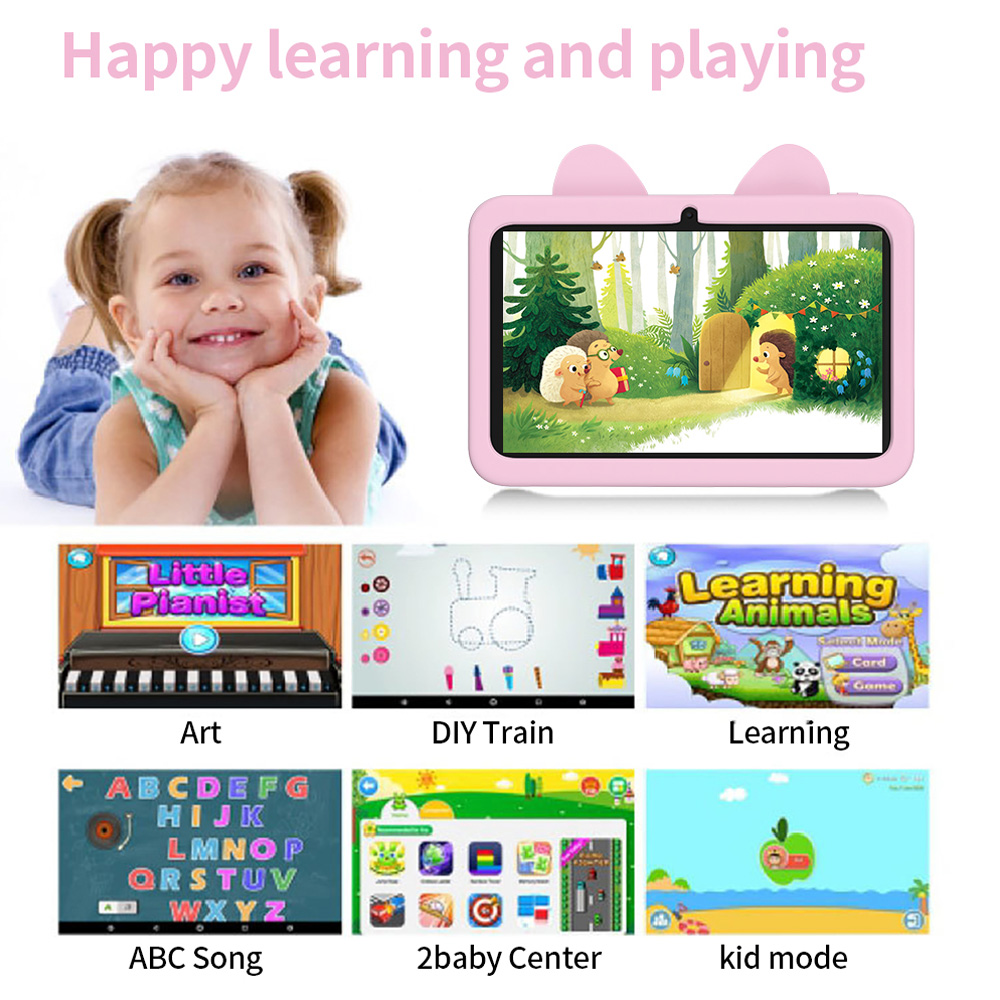 แท็บเล็ตเด็ก 5G ลายการ์ตูน หน้ - Kids Educational Games Learn English บทวิจารณ์และราคา