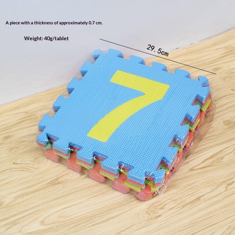 แผ่นรองคลานสำหรับเด็กเล็ก ทำจา - Kids Educational - Alphabet Numbers & More บทวิจารณ์และราคา