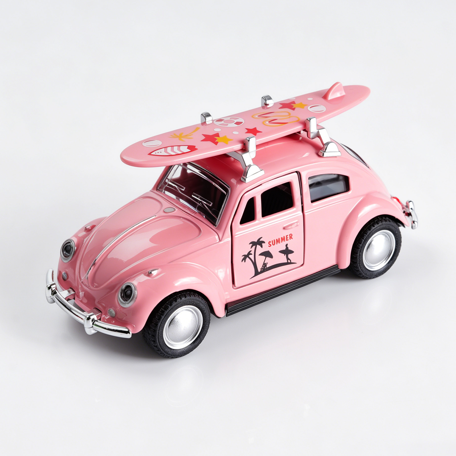 รถโมเดล Volkswagen Beetle สีชม - Online Educational Games For Kids บทวิจารณ์และราคา
