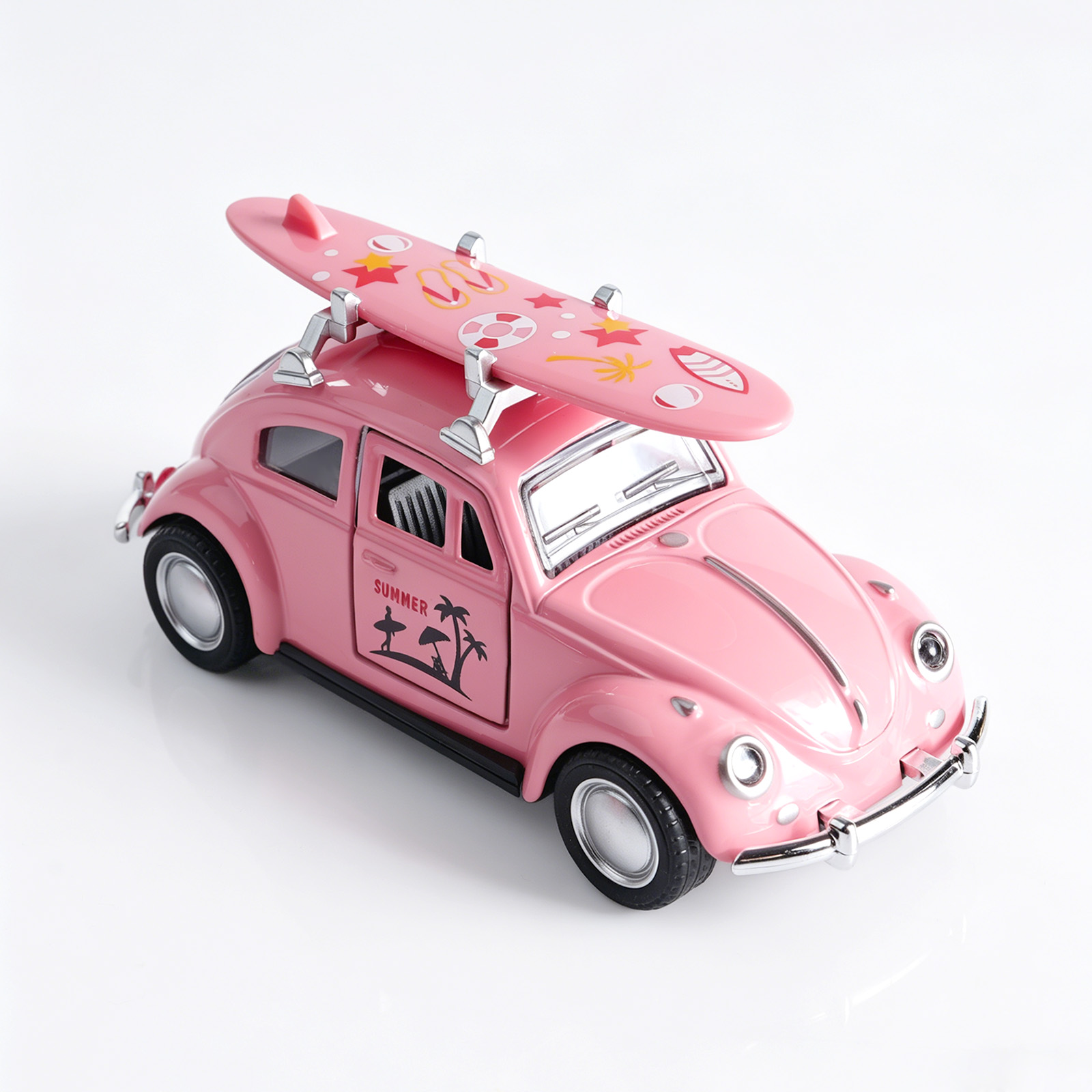 รถโมเดล Volkswagen Beetle สีชม - Online Educational Games For Kids บทวิจารณ์และราคา