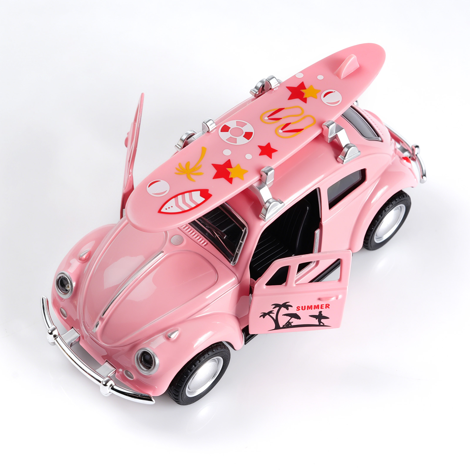 รถโมเดล Volkswagen Beetle สีชม - Online Educational Games For Kids บทวิจารณ์และราคา