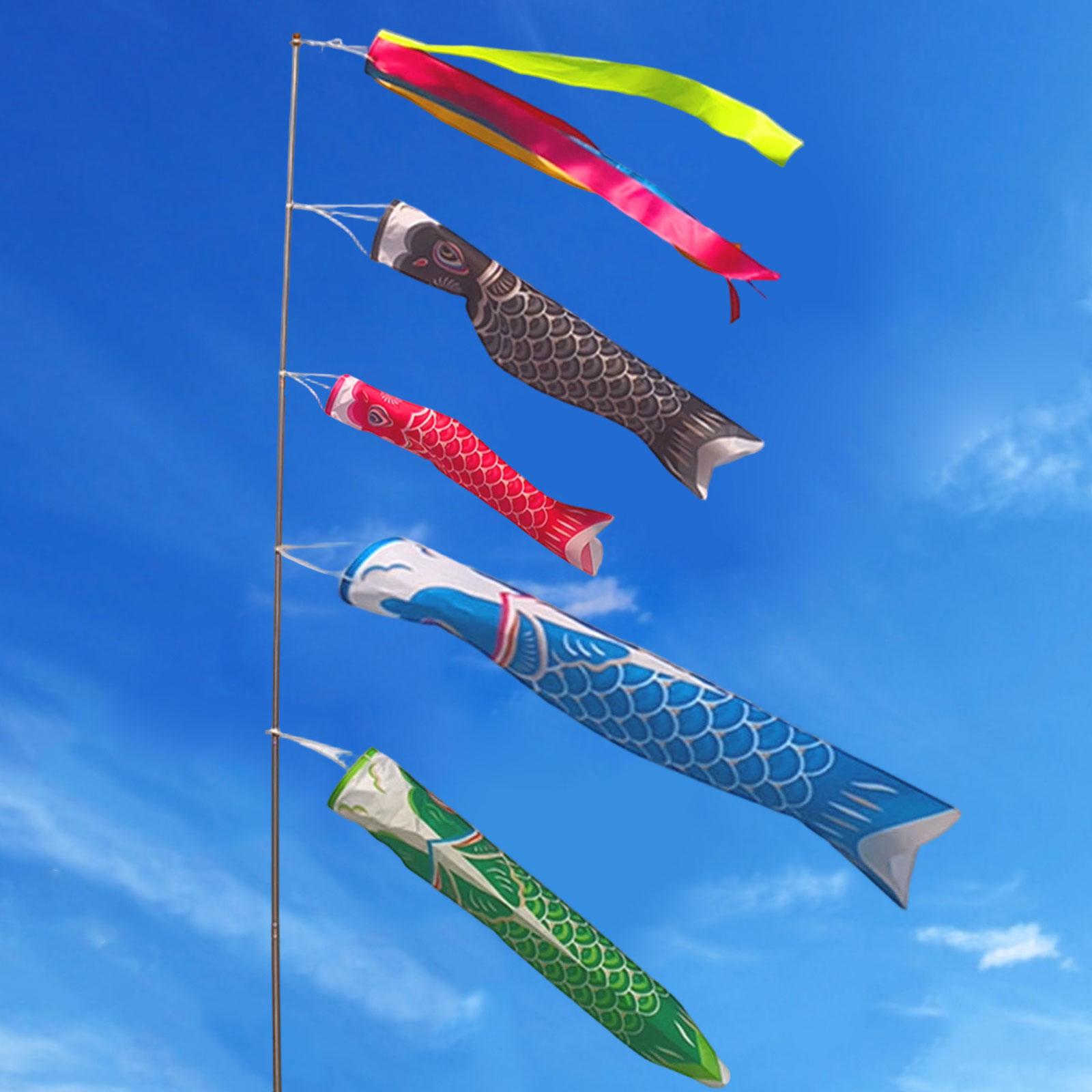ธงปลาคาร์พญี่ปุ่นแบบเปล่า วาดล - Kids Education Banner บทวิจารณ์และราคา