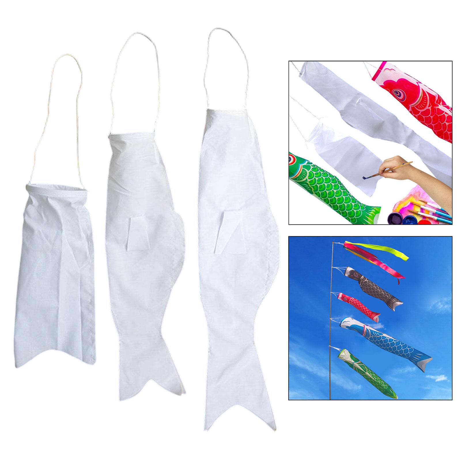 ธงปลาคาร์พญี่ปุ่นแบบเปล่า วาดล - Kids Education Banner บทวิจารณ์และราคา