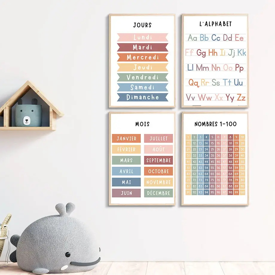 ภาษาอังกฤษ ภาษาฝรั่งเศส ตัวเลข - Kids Educational - Alphabet Numbers & More บทวิจารณ์และราคา