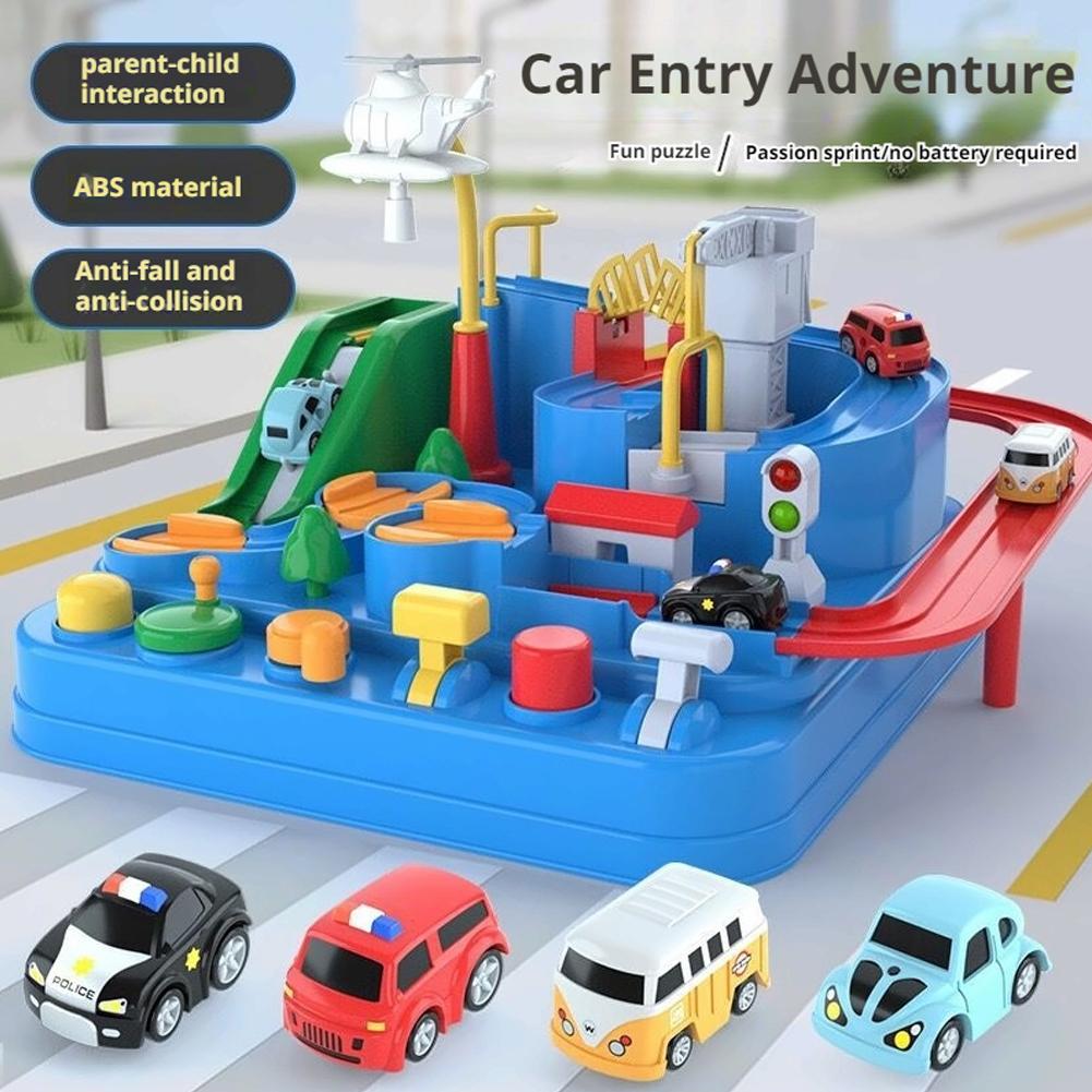 รถไฟรางแข่งรถ ของเล่นรถไฟจำลอง - Kids Home Education บทวิจารณ์และราคา