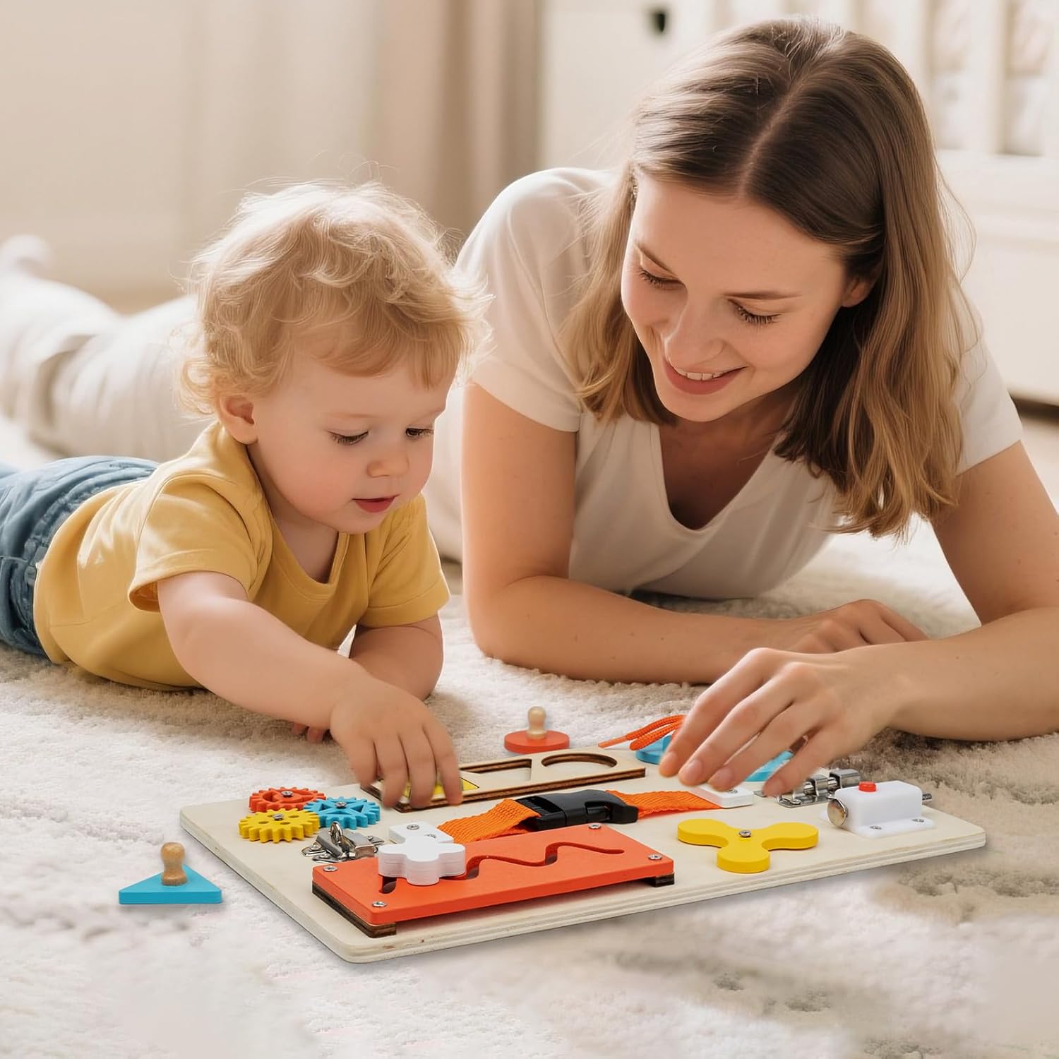 กระดานมอนเตสซอรี่สำหรับเด็กเล็ - Kids Educational Box บทวิจารณ์และราคา
