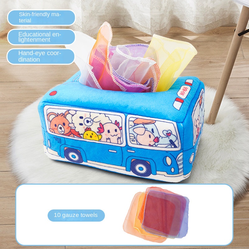ของเล่นยืดหยุ่นรูปม้วนกระดาษทิ - Kids Educational Box บทวิจารณ์และราคา