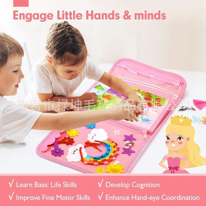 กระดานกิจกรรมเจ้าหญิงมอนเตสซอร - Kids Education Learning บทวิจารณ์และราคา