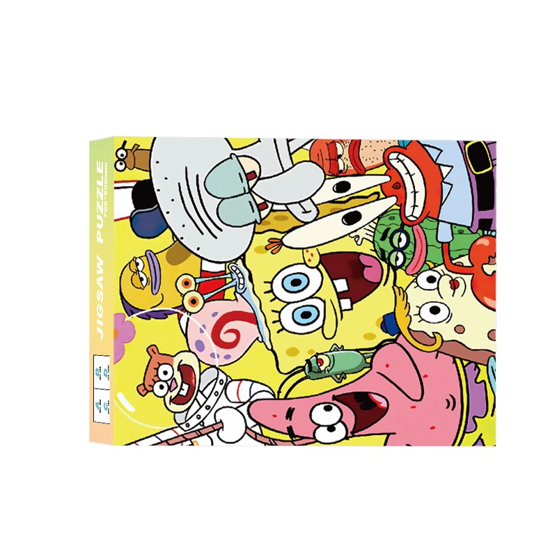 1000 ชิ้น ปริศนาสปองจ์บ็อบ สแค - Kids Home Education บทวิจารณ์และราคา
